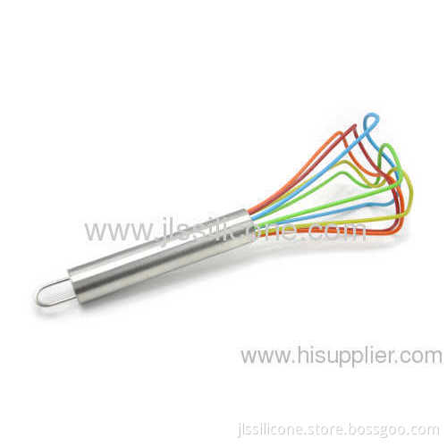 Popular Cute Shaped Microwave Manual Silicone Egg Beater